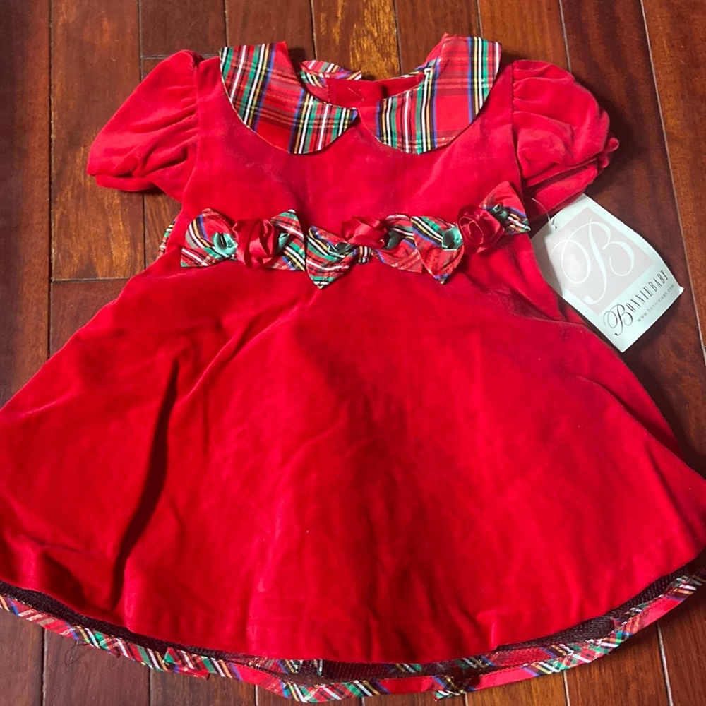 NWT Bonnie Jean dress size 12 month